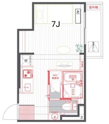 CITY SPIRE立売堀の物件間取画像